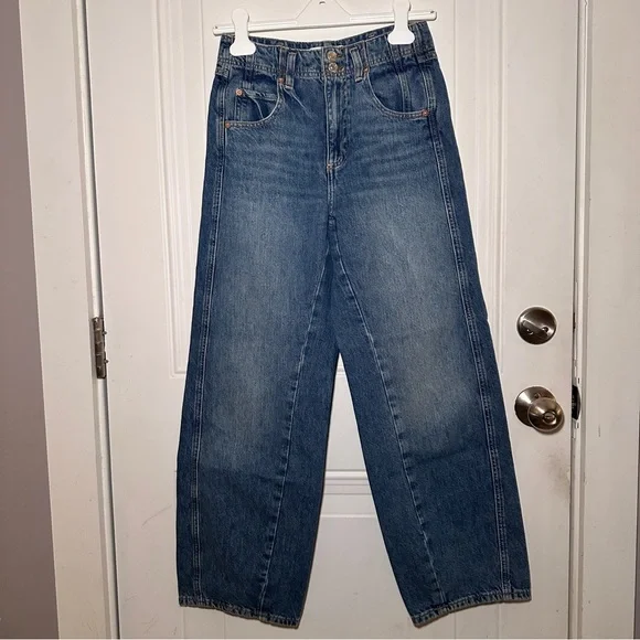 Free People Aster Straight Leg Jeans Sz 27S - Picture 3 of 11